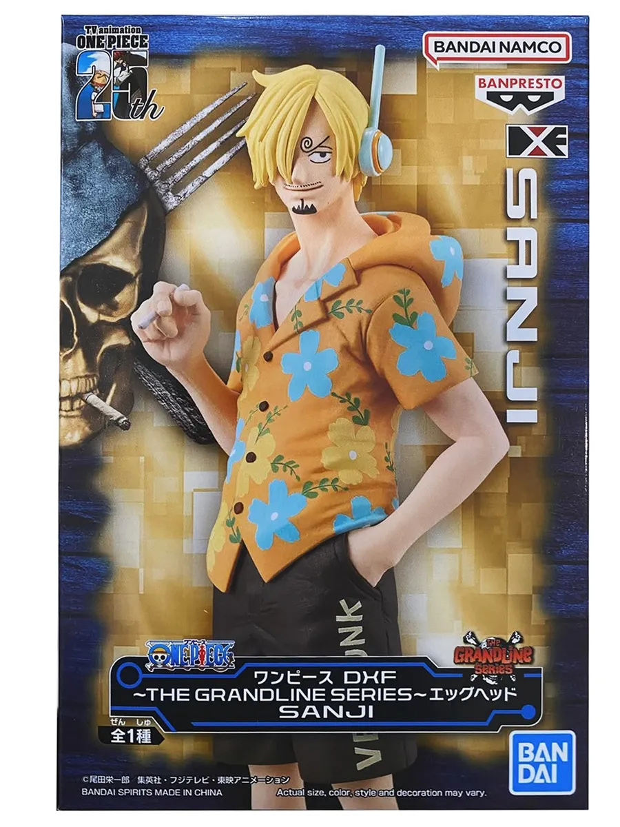 Фигурка аниме ONE PIECE THE SHUKKO Санжи SANJI EGGHEAD 17см