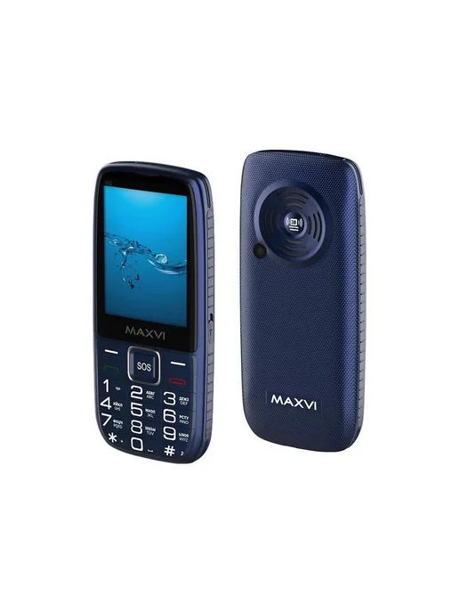Maxvi Мобильный телефон B32 Blue, синий
