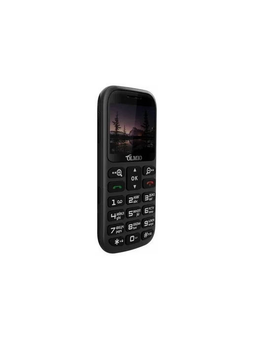 Мобильный телефон OLMIO C37 (черный), черный, фото 5
