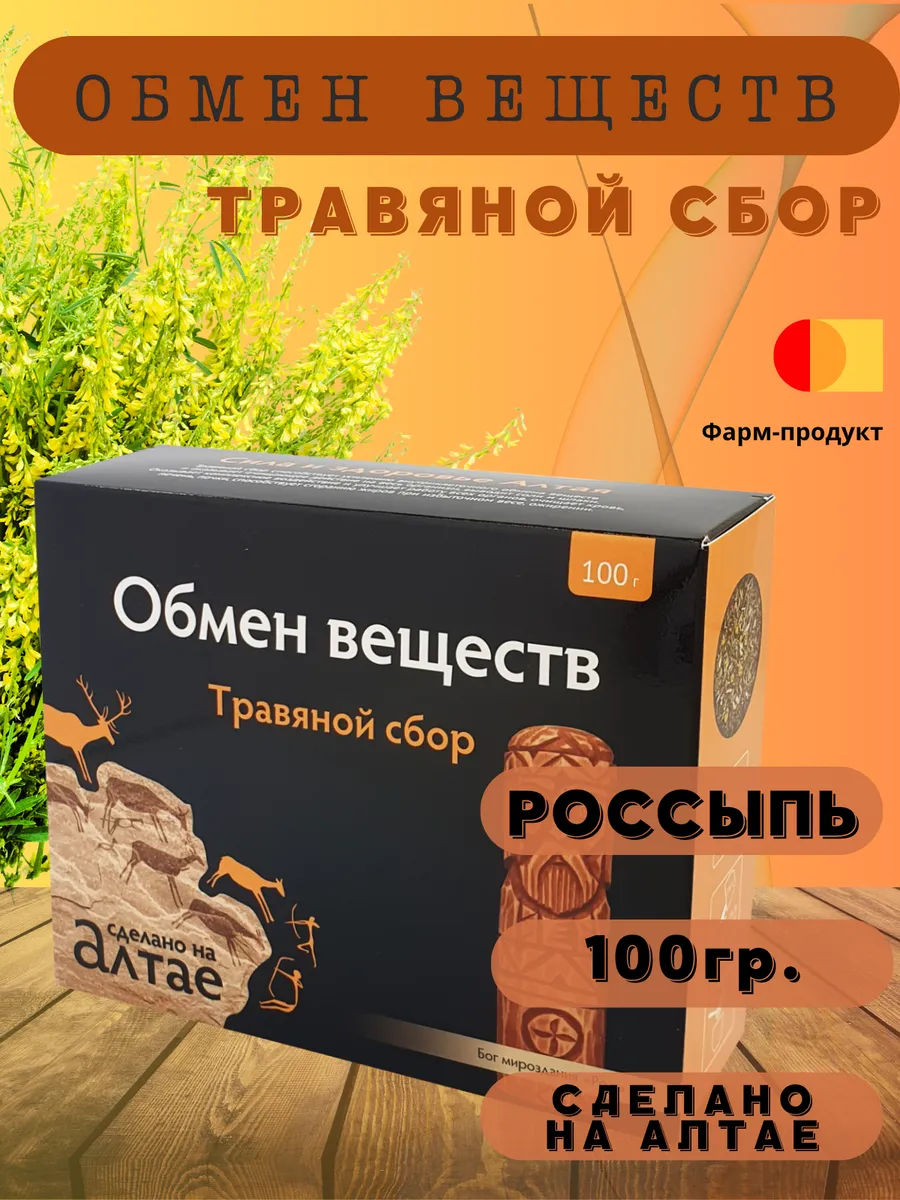 Травяной сбор Обмен веществ россыпь