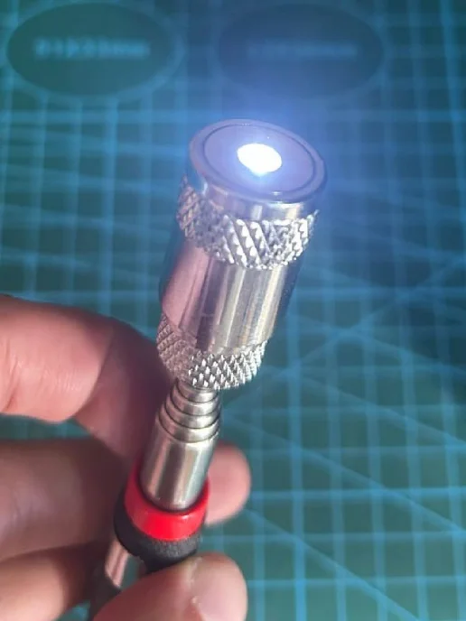 H-D Захват магнитный телескопический 190-800 мм LED HD-06611, вариант, фото 4
