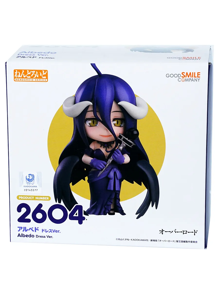 Фигурка Nendoroid Albedo Dress Ver. 10см 4580416928311