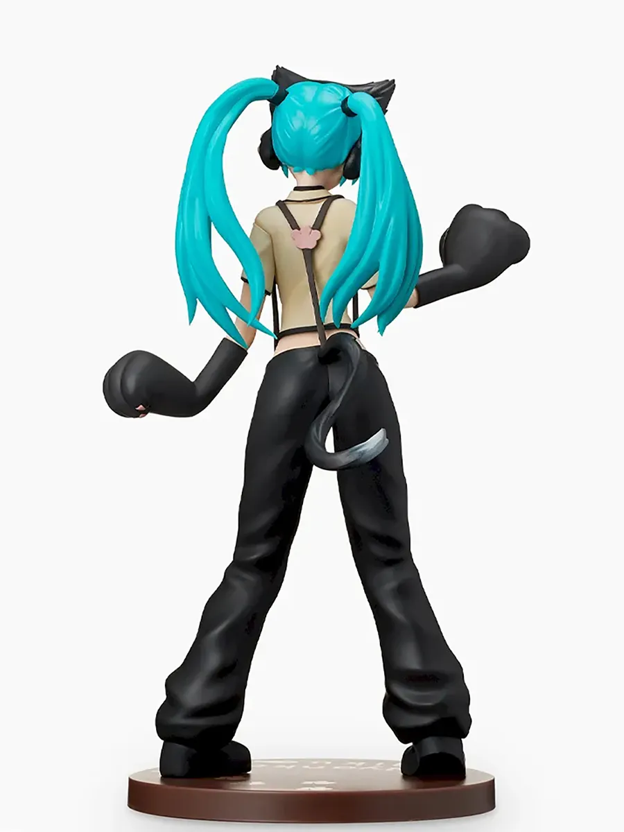 Фигурка аниме SEGA Хатсунэ Мику Кошка Hatsune Miku Cat 23 см