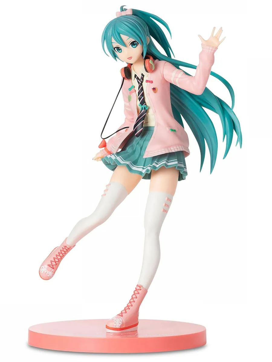 Фигурка аниме SEGA Хатсунэ Мику Ribbon Girl 24см