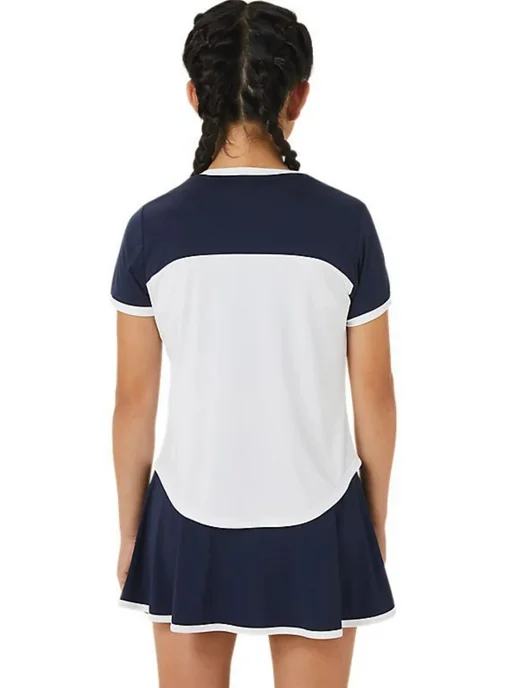 ASICS Футболка GIRLS SS TOP Kids, белый, фото 2