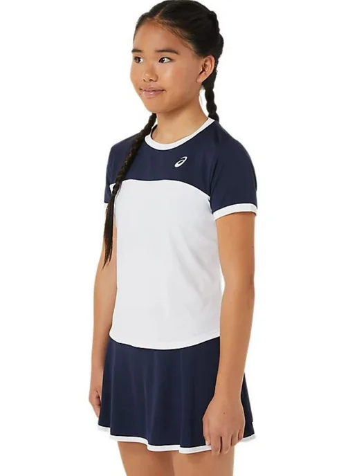 ASICS Футболка GIRLS SS TOP Kids, белый, фото 3