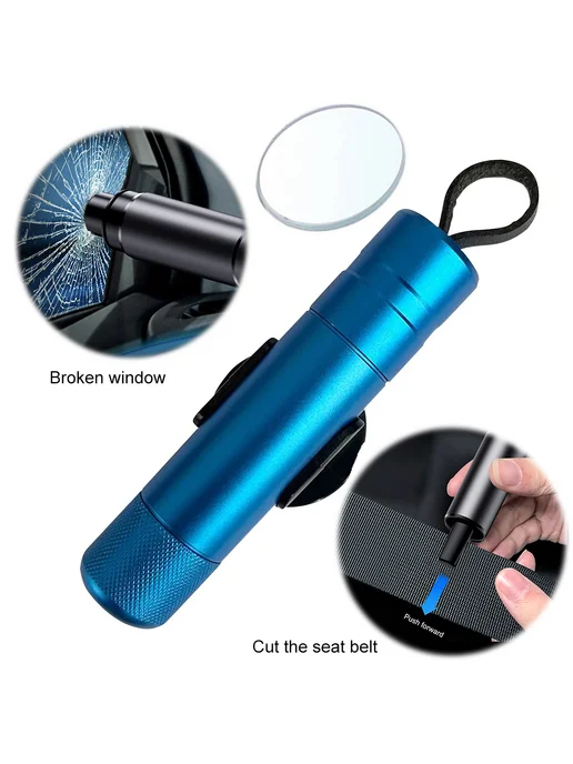 Car Safety Hammer & Glass Base Mini Car Seatbelt Cutter Cars, вариант, фото 2