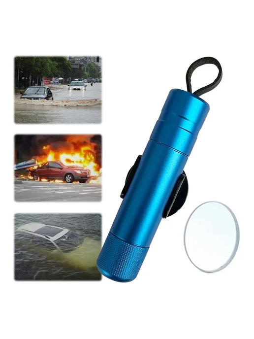 Car Safety Hammer & Glass Base Mini Car Seatbelt Cutter Cars, вариант, фото 3