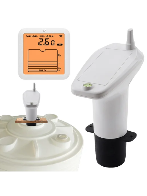 Ultrasonic Liquid Level Meter LCD Wireless Water Tank Liquid, вариант, фото 2