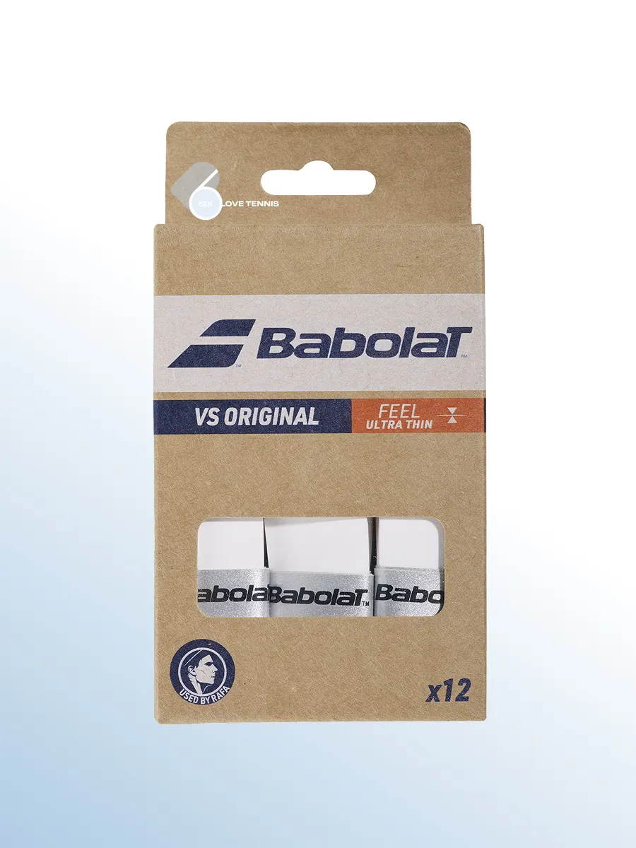 Теннисная намотка Babolat VS Original Feel Overgrip, 12 шт.