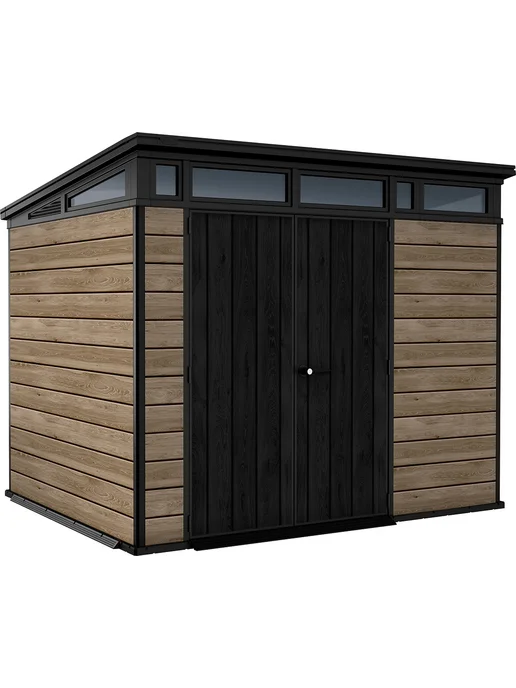 Keter Хозяйственный блок Pent 7*7 Shed HOR WALNUT, Хозблок 9X7, фото 2