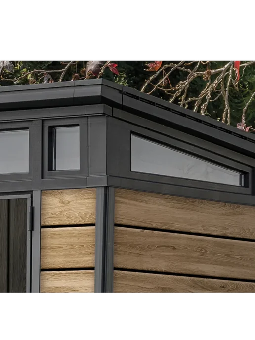Keter Хозяйственный блок Pent 7*7 Shed HOR WALNUT, Хозблок 9X7, фото 5