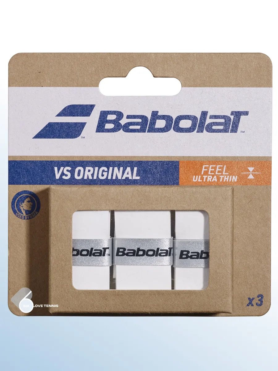 Теннисная намотка Babolat VS Original Feel Overgrip, 3 шт.