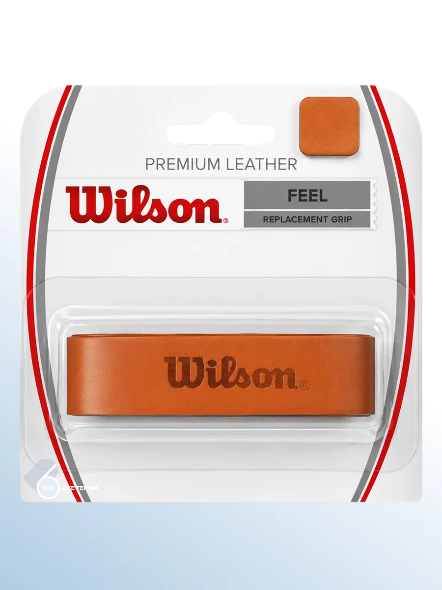 Кожаная базовая теннисная намотка Wilson Premium Feel, 1 шт.