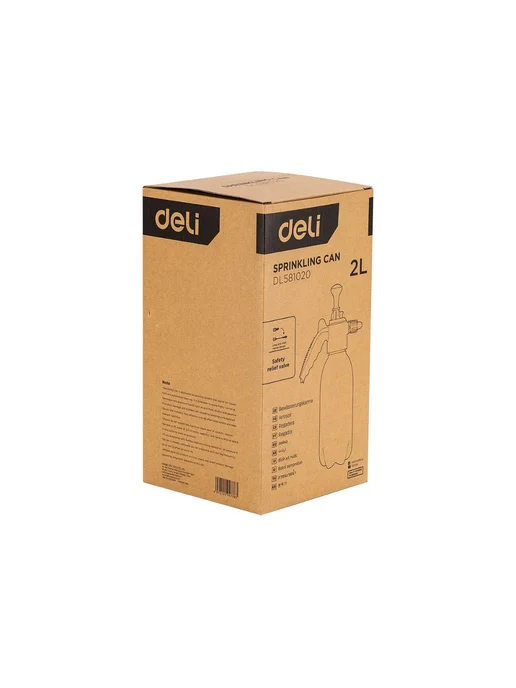 Опрыскиватель Deli GS EDL581020, помповый, 2 л, голубой, 2 л, фото 3