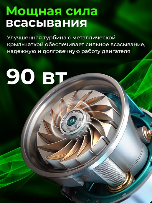 RITMIX Пылесос для автомобиля с влажной уборкой мощный CVC-011, черный, фото 3