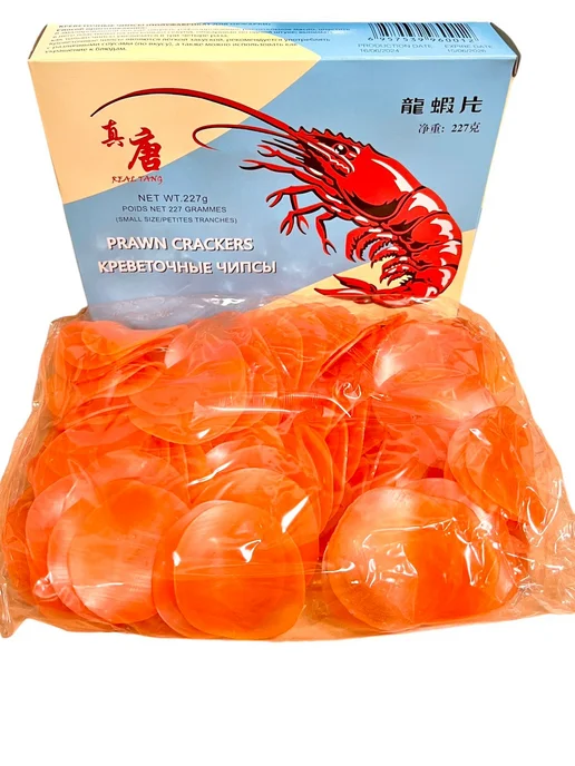 Real Tang Креветочные чипсы 2шт. по 227гр. (REAL TANG), 2 шт, 227 г, фото 2