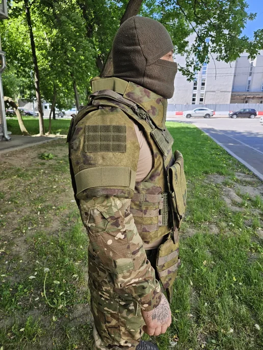 ТАКТИКА24 Бронежилет Universal Armor Бр5 с плитами и быстрым сбросом, зеленый, фото 7