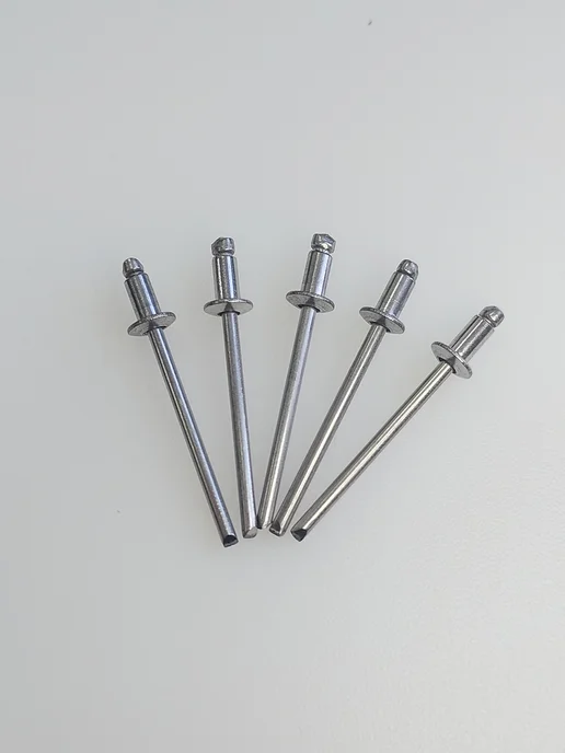 Konung Tools Заклепка вытяжная нержавеющая 4х10 А2-70 (10 шт.), 3.2x6, 50 шт, фото 8