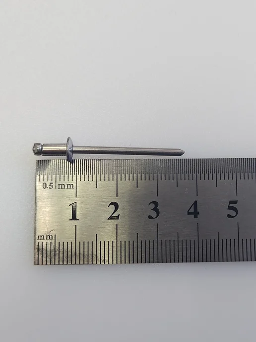 Konung Tools Заклепка вытяжная нержавеющая 4х10 А2-70 (10 шт.), 3.2x6, 100 шт, фото 4