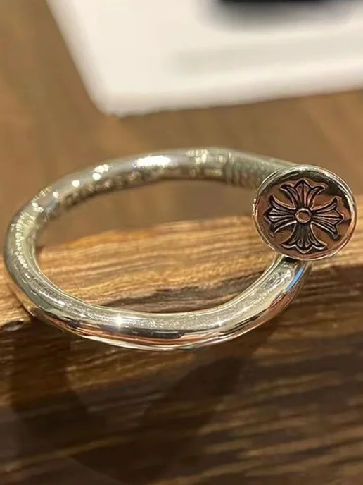 Chrome hearts Кольцо гвоздь Хром Хартс. y2k. raf simons. new rock.erd, серый, фото 8
