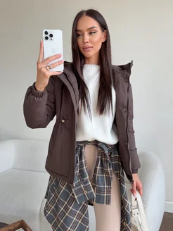 LiLYTAIL Куртка демисезонная женская с капюшоном - фото 8