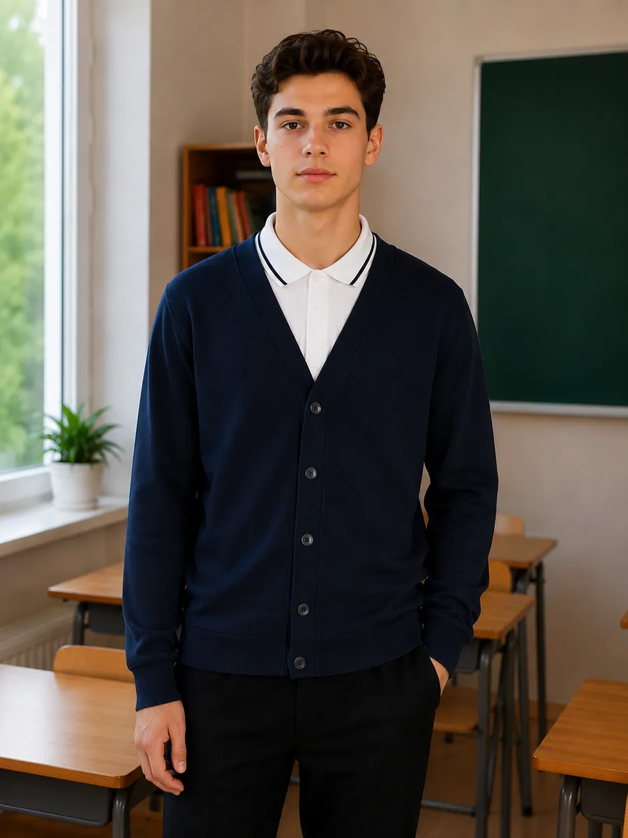 Кардиган джемпер школьный