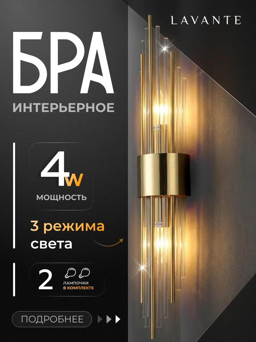 Бра светильник настенный