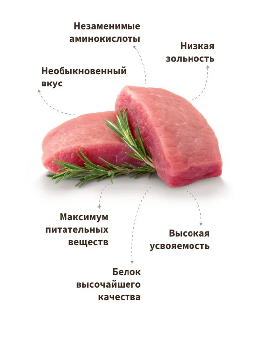 Сухой корм Grandorf' Пробиотиком для собак, мелкие, мясо, 8 кг, фото 6