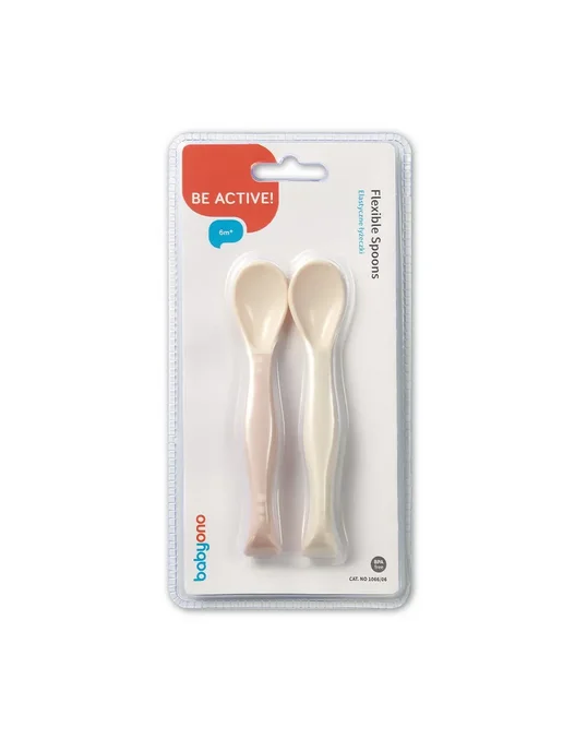 Babyono Ложечки для прикорма и кормления детские гибкие 2 шт, 2 шт, фото 7