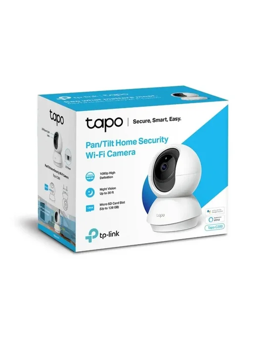 TP-link Поворотная камера Tapo C200, вариант, фото 4