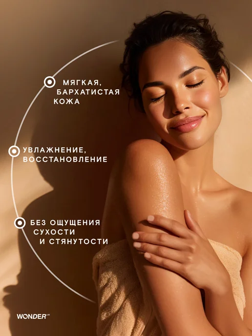 Wonder Lab Парфюмированное гель масло для душа, вариант, фото 2