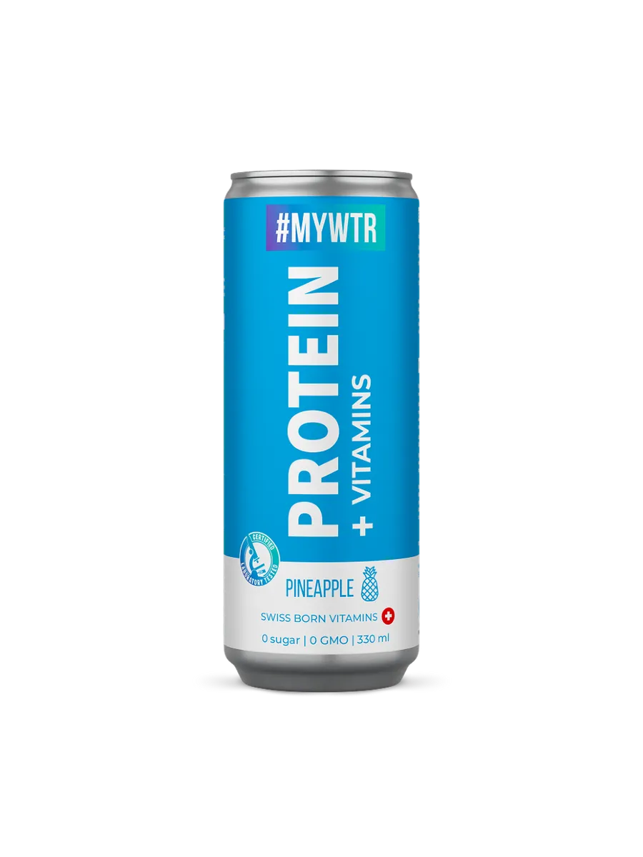 Протеиновый коктейль Protein + vitamins 330 мл Х 20шт. ананас