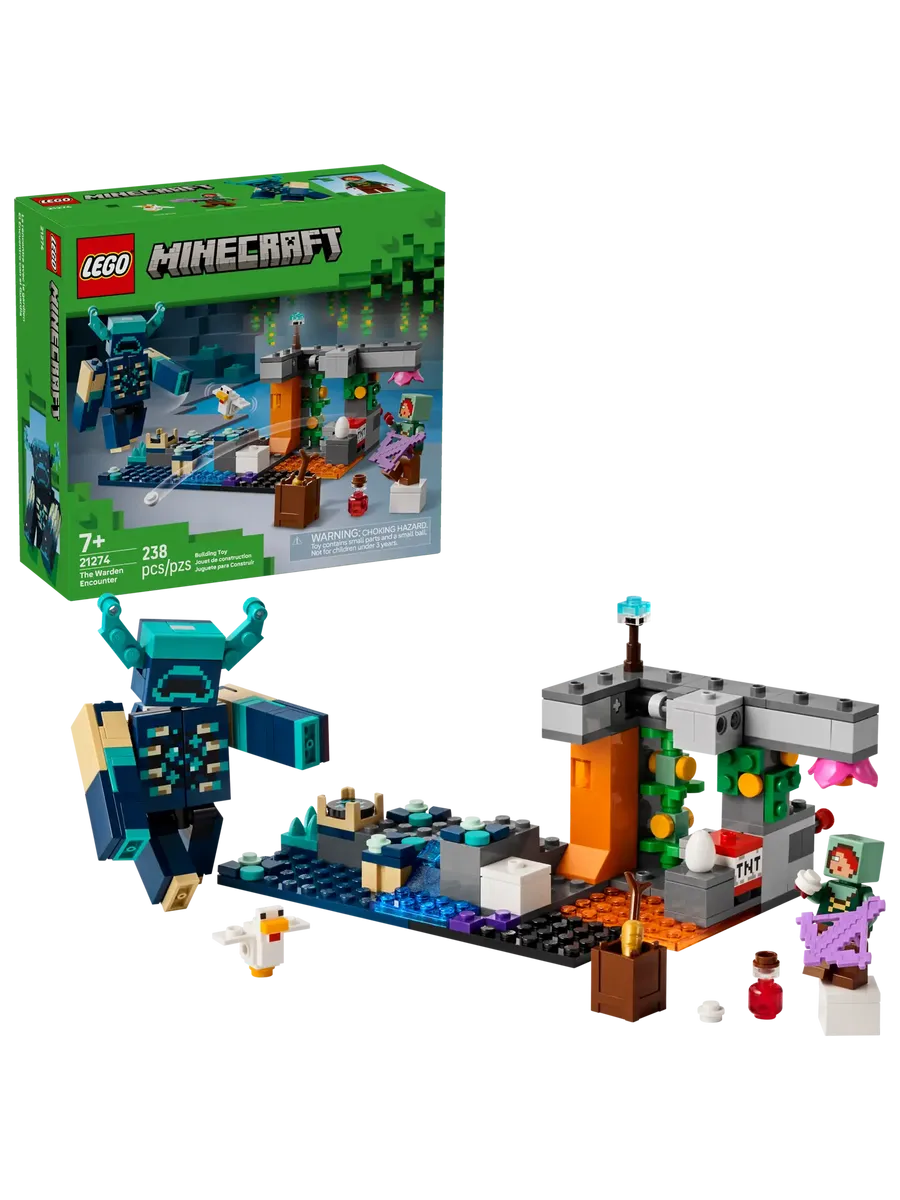 LEGO Minecraft Встреча с Наблюдателем 21274