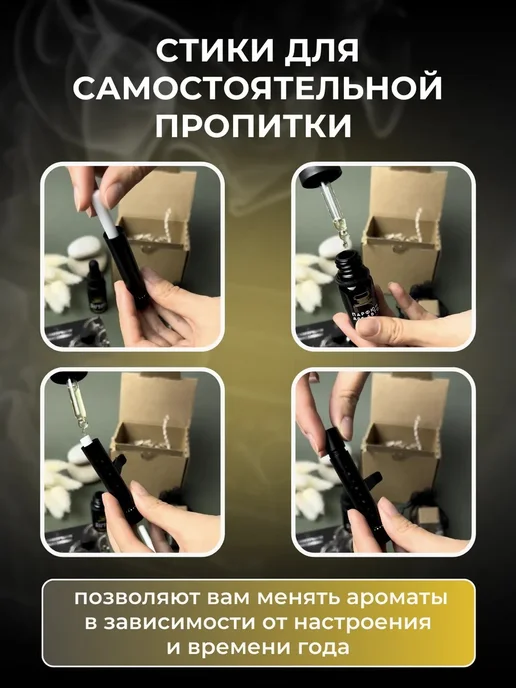 ФЛЮИД Набор автопарфюма Табак Ваниль ароматизатор в авто, вариант, фото 5