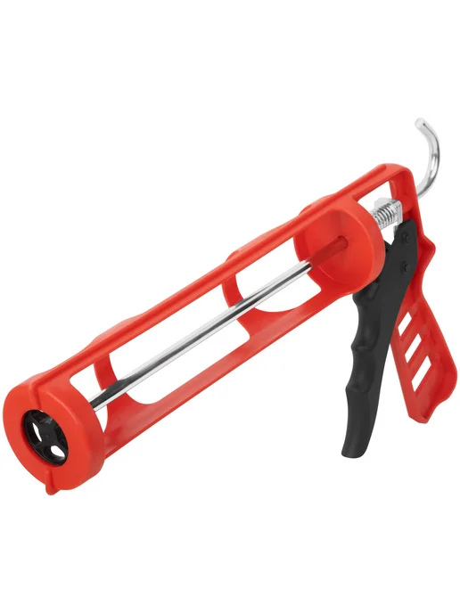 FIT FINCH INDUSTRIAL TOOLS Пистолет для герметики 225 мм скелетный FIT, черный, фото 2