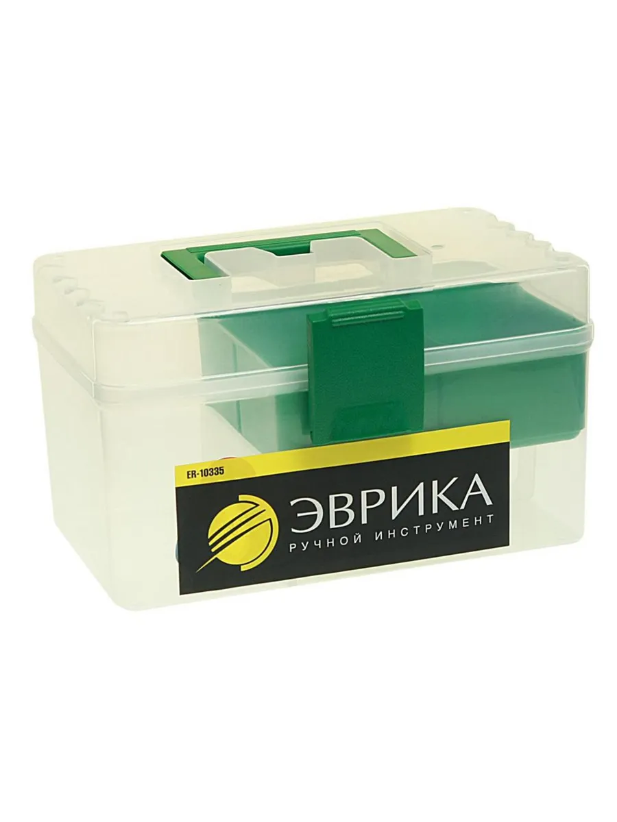 Ящик для инструментов органайзер 280х165х163мм прозрачный
