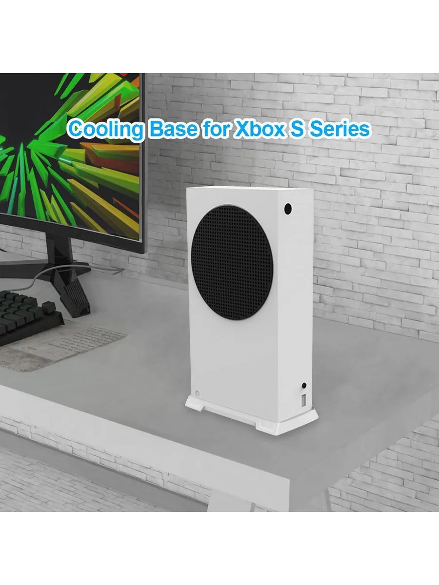 Подставка для вертикального охлаждения Xbox S Series (белая)