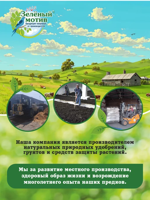 Зелёный мотив Сапропель удобрение для растений, рассады и цветов 5 л, 5 л, фото 8