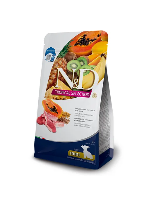 Сухой корм Farmina Tropical для собак, щенки, ягненок, 1,5 кг, фото 2