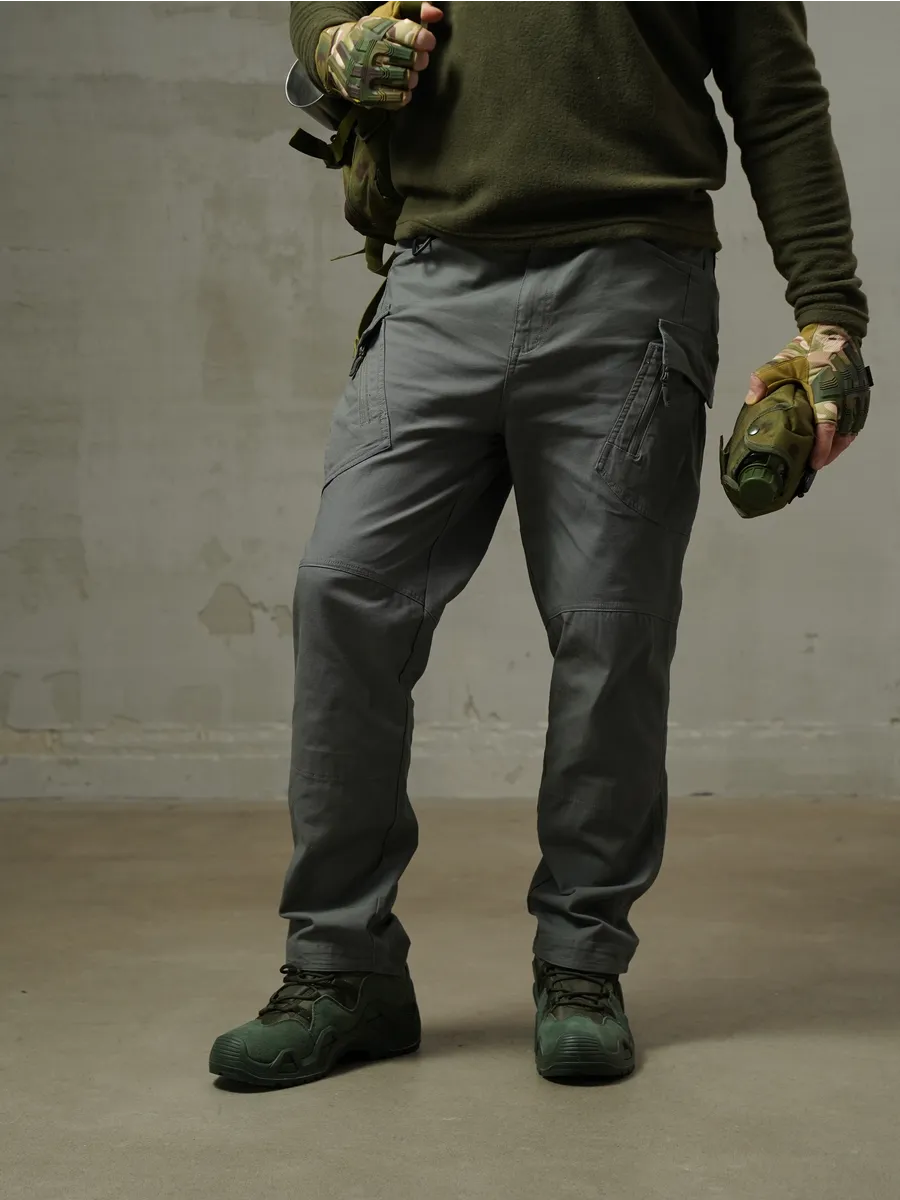 Брюки карго хлопковые в стиле Casual