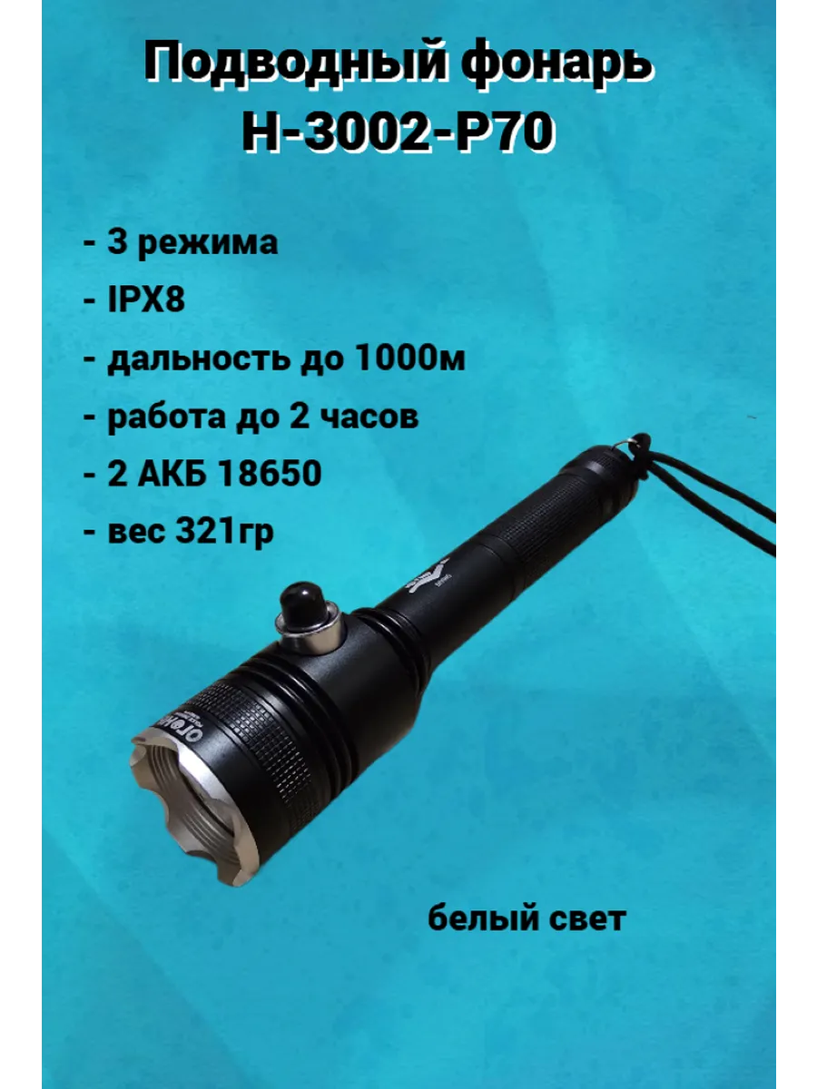 Подводный фонарь Н-3002-Р70