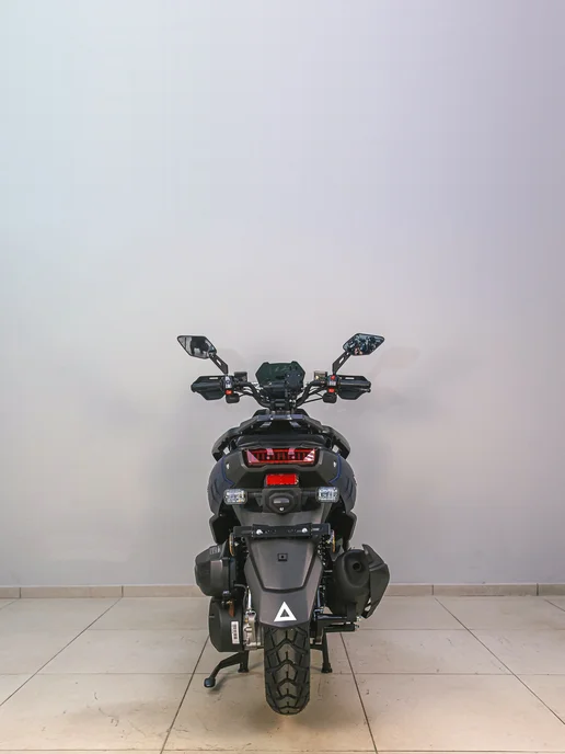 ТЕХНОМОТОРФ Скутер VMC SMART-III Matt Black 49 (170), бензиновый, синий, фото 8
