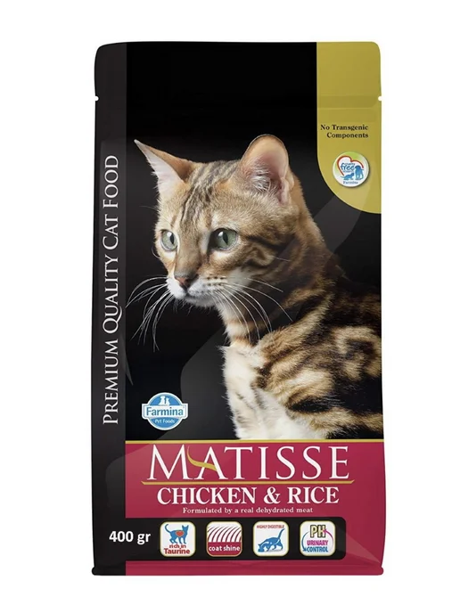 Сухой корм Farmina Matisse Кошек для собак, курица, 0,4 кг