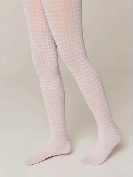 Conte Kids Колготки детские CHANEL 40 DEN BIANCO (БЕЛЫЙ), белый, фото 2