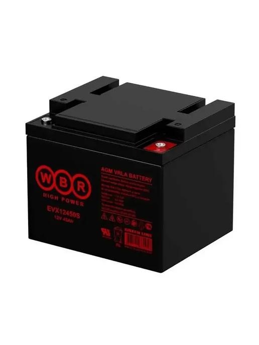 WBR Тяговый аккумулятор AGM 12V 45Ah. EVX12450S, вариант