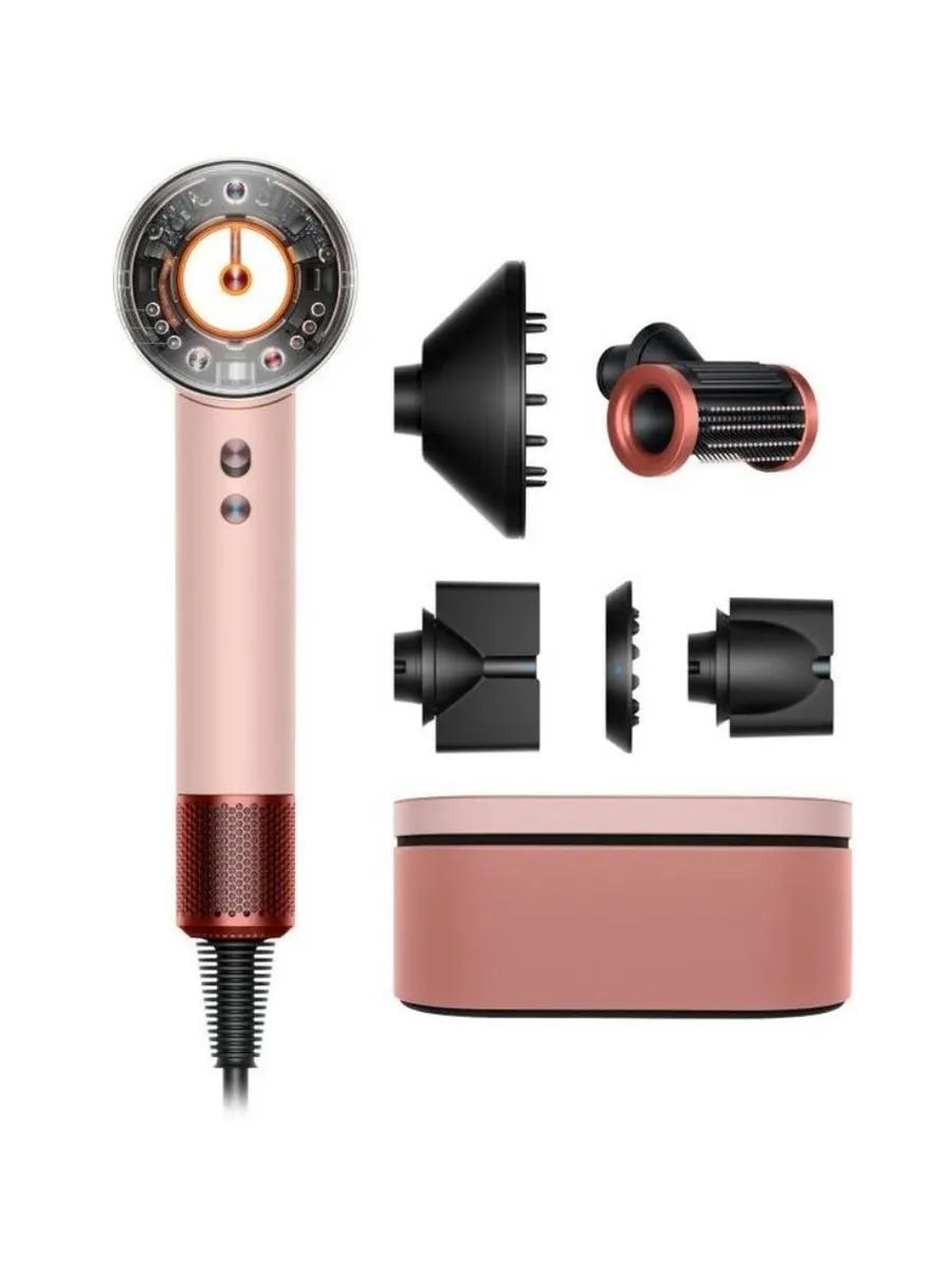 Dyson Фен Supersonic HD16 Nural, Kanzan Pink, с кейсом