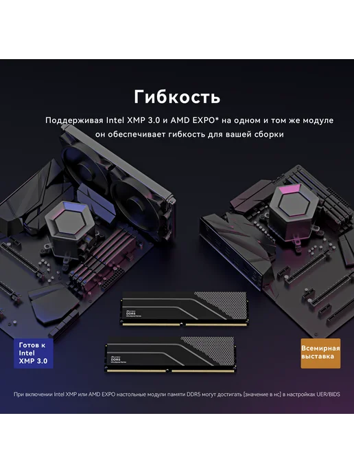 Reletech Оперативная память DDR5 32 ГБ (2x16 ГБ) 6000MHz CL46, 2x16, 32 ГБ, фото 8