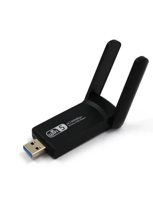 RX Wi-Fi адаптер AC1300 (1300 Mb s) USB 3.0, черный, черный, фото 5
