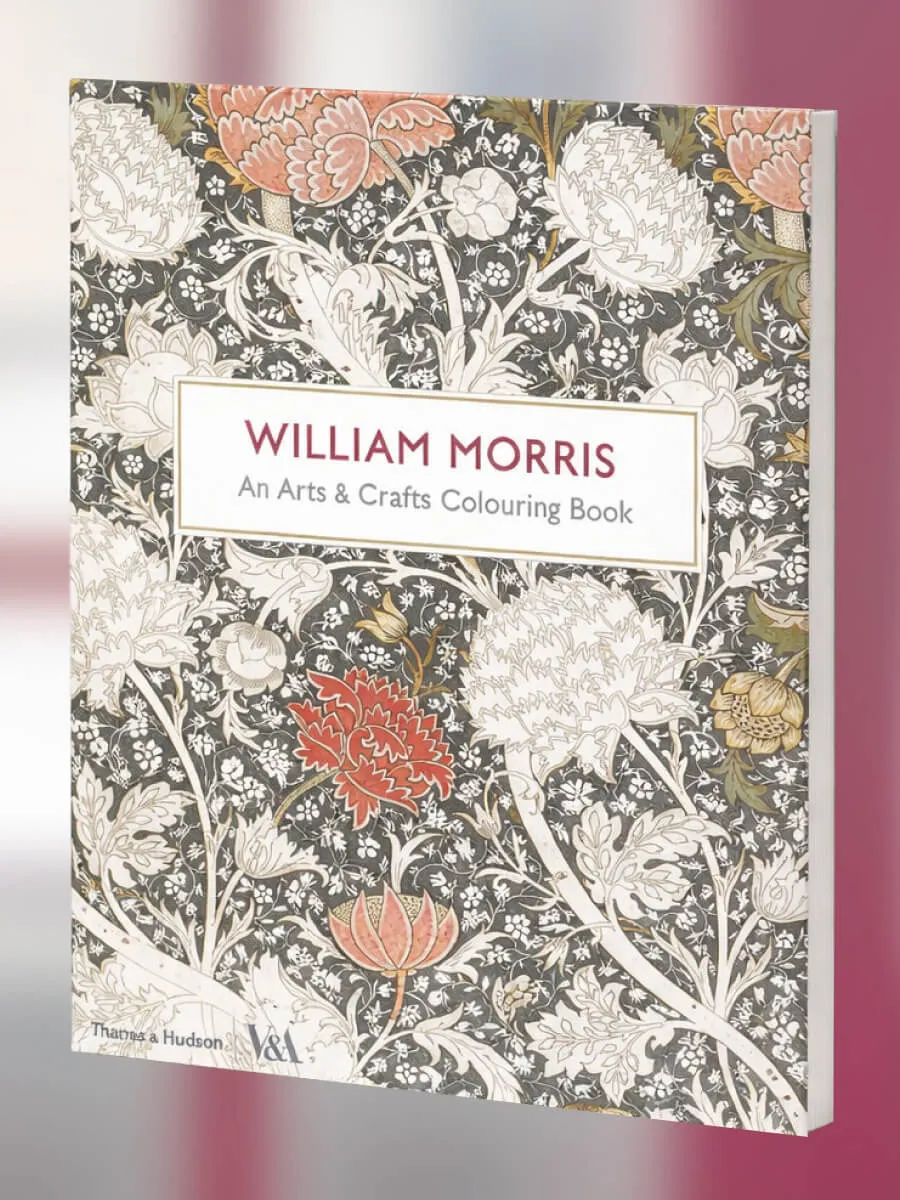 William Morris An Arts & Crafts Coloring Book (V&A Museum)